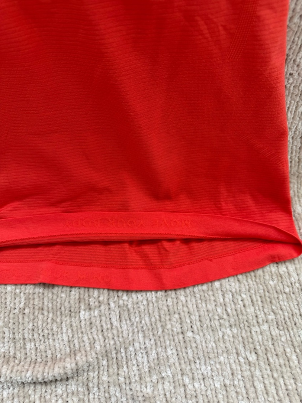 Lululemon Red Tank Top - Picture 3 of 4